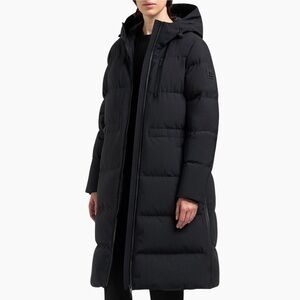 Moose Knuckles Lenin down parka black coat women